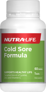 Nutralife Cold Sore Formula 60 tablets
