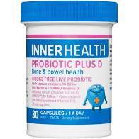 Ethical Nutrients Inner Health Probiotic Plus D 30s