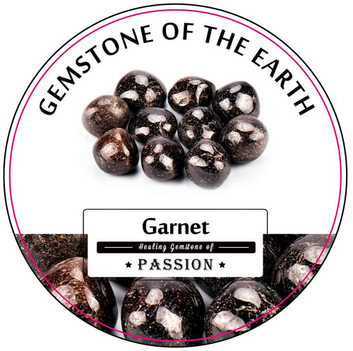 Tumbled stone – Garnet