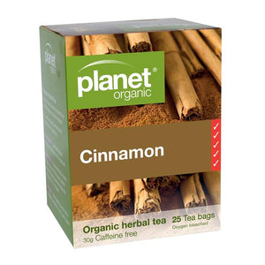 Planet Organic Cinnamon 25 Tea Bags