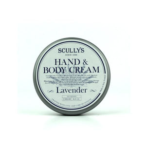 Scullys Lavender Hand and Body Cream 130gms