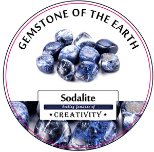 Tumbled stone – Sodalite