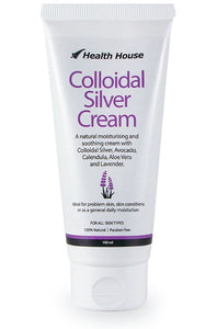 Health House Colloidal Silver Cream 100ml