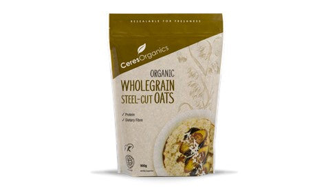 organic whole grain steel cut oats