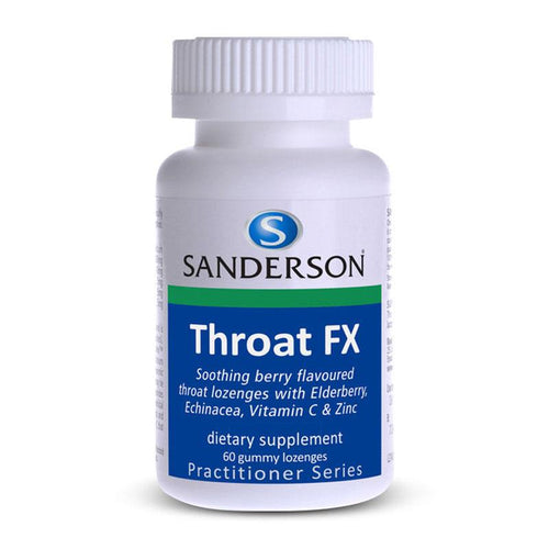 Sanderson Throat FX 60 Gummy Lozenges