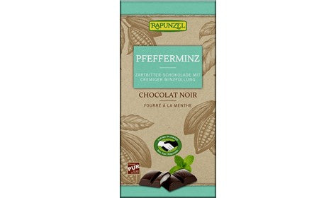 Organic Semisweet Chocolate with Peppermint Creme