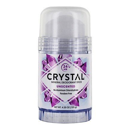 Crystal Mineral Deodorant Stick Unscented-hard Crystal