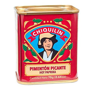 CHIQUILN hot paprika, 2.64 oz - 75 grams