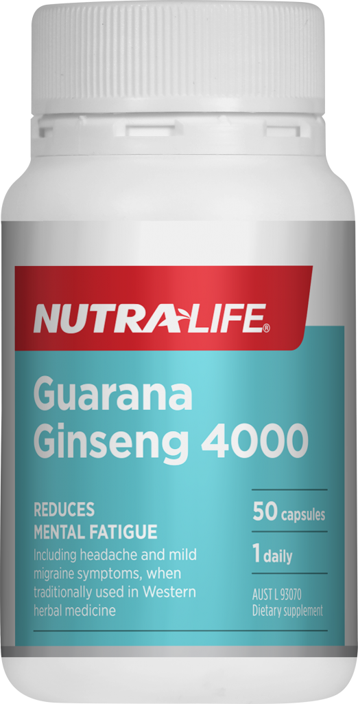 Nutralife Guarana Ginseng 4000 50 capsules