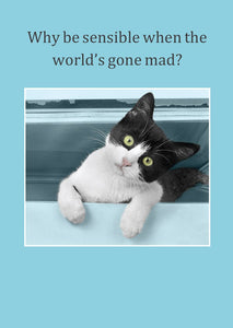 Cath Tate - World's Gone Mad - Humour Card