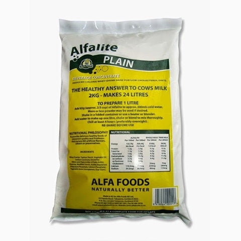 Alfalite Plain Beverage Concentrate 2kg