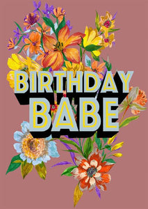 Cath Tate - Birthday Babe - Birthday Card