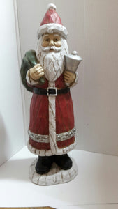 Santa Ringing Bell Ornament