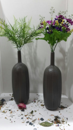 Grey Ceramic Vase