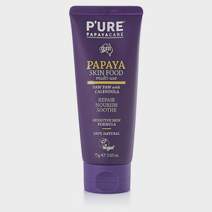 P'URE Papayacare Natural Papaya Skin Food Ointment (NEW LOOK SAME GREAT PRODUCT )