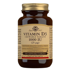 Vitamin D3 Chewable 1000 IU