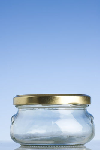 Porzione jar and gold twist cap 212 ml