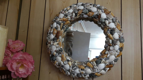 Seashell Mirrors