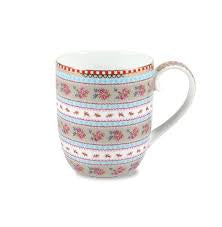 Pip Studio  Porcelain Ribbon Rose Khaki Mug