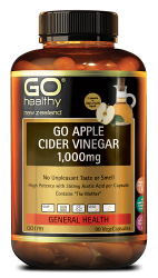 Go Healthy GO Apple Cider Vinegar 1000mg Capsules 90