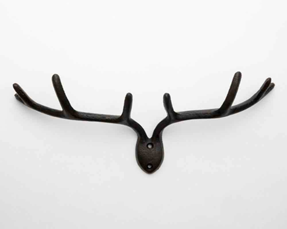 Cast iron Full antler hooks