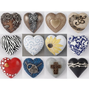 13cm Assorted Hearts