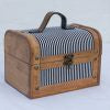 Small Striped Case with Handle