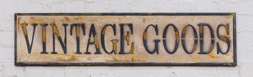 Vintage Goods Sign