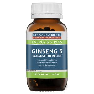 Ginseng 5 Exhaustion Relief 60 capsules