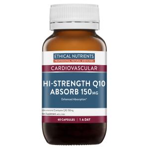 Ethical Nutrients Hi strength Q10 150mg 60 capsules