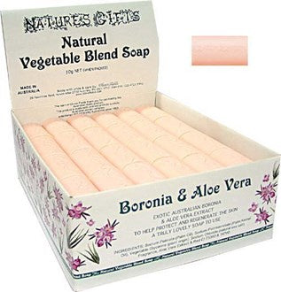 Boronia & Aloe Vera Mini soap 30g .