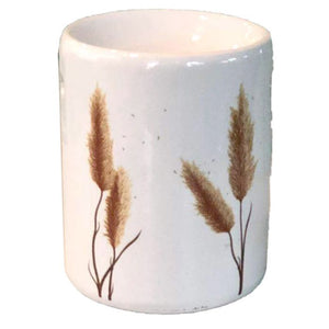 Pampas Grass Printed Ceramic Oil Burner
