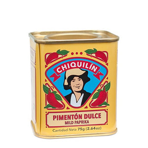 CHIQUILN mild paprika, 2.64 oz - 75 grams