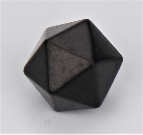 Shungite Dice-Icosahedron