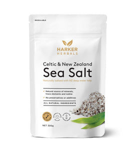 Harker Celtic & New Zealand Natural Sea Salt with Sea Kelp