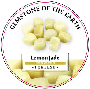 Tumbled stone – Lemon Jade