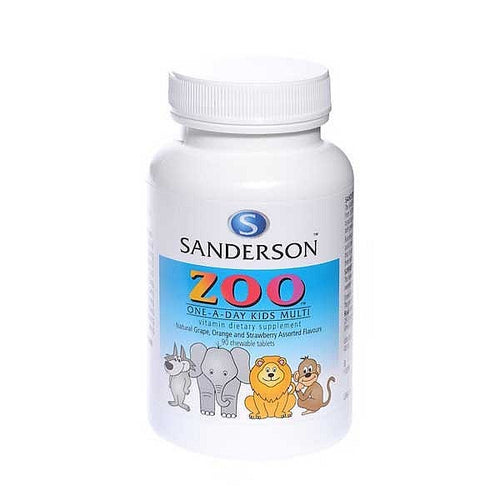 Sanderson Zoo One-A-Day Kids Multi - 90 chew tabs