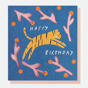 Caroline Gardner - Happy Birthday Tiger - Birthday Card