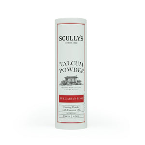 Scullys Bulgarian Rose Talcum Powder 130gm