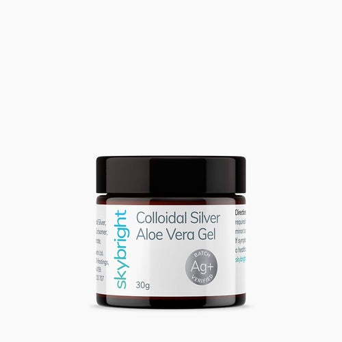 Skybright Colloidal Silver Aloe Vera Gel 30g
