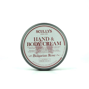 Scullys Rose Hand and Body Cream 130gms