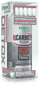 Herbal Clean QCarbo20 Clear Same-Day Detox Drink - 20 oz.