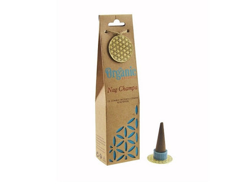 Jumbo Cones Nag Champa Organic Goodness