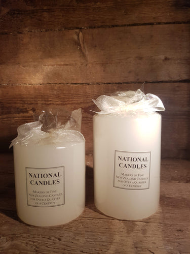 National candles candle-cream wrapped