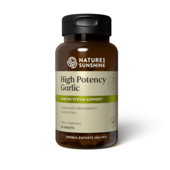 Garlic, High Potency (60 tabs)
