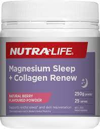 Magnesium Sleep + Collagen Renew 250gm Powder