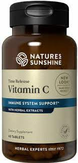 Nature Sunshine Time Release Vitamin C - 60 tablets