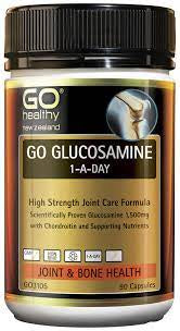GO GLUCOSAMINE 1-A-DAY - Glucosamine 1,500mg + Chondroitin  90caps