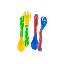 Nuby Baby Cutlery Starter Fork & Spoon Set