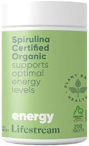 Spirulina Certified Organic 200Tabs - previously Spirulina Boost